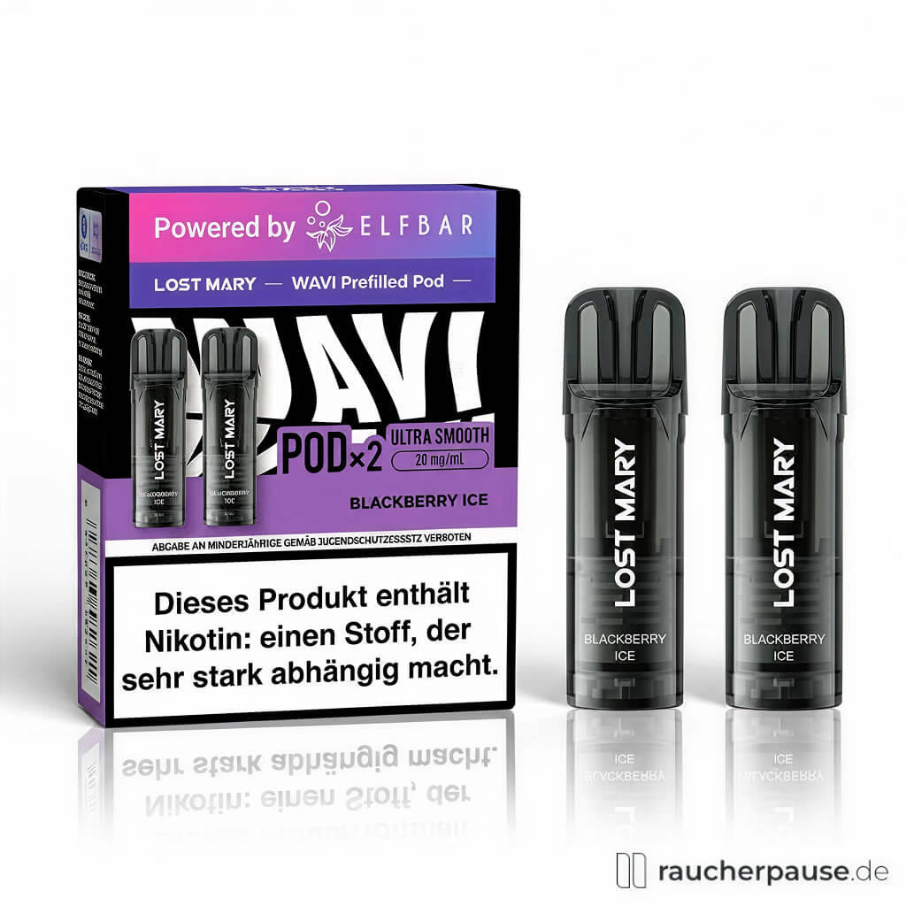 Lost Mary Wavi Pods Blackberry Ice | 20 mg/ml Nikotin |