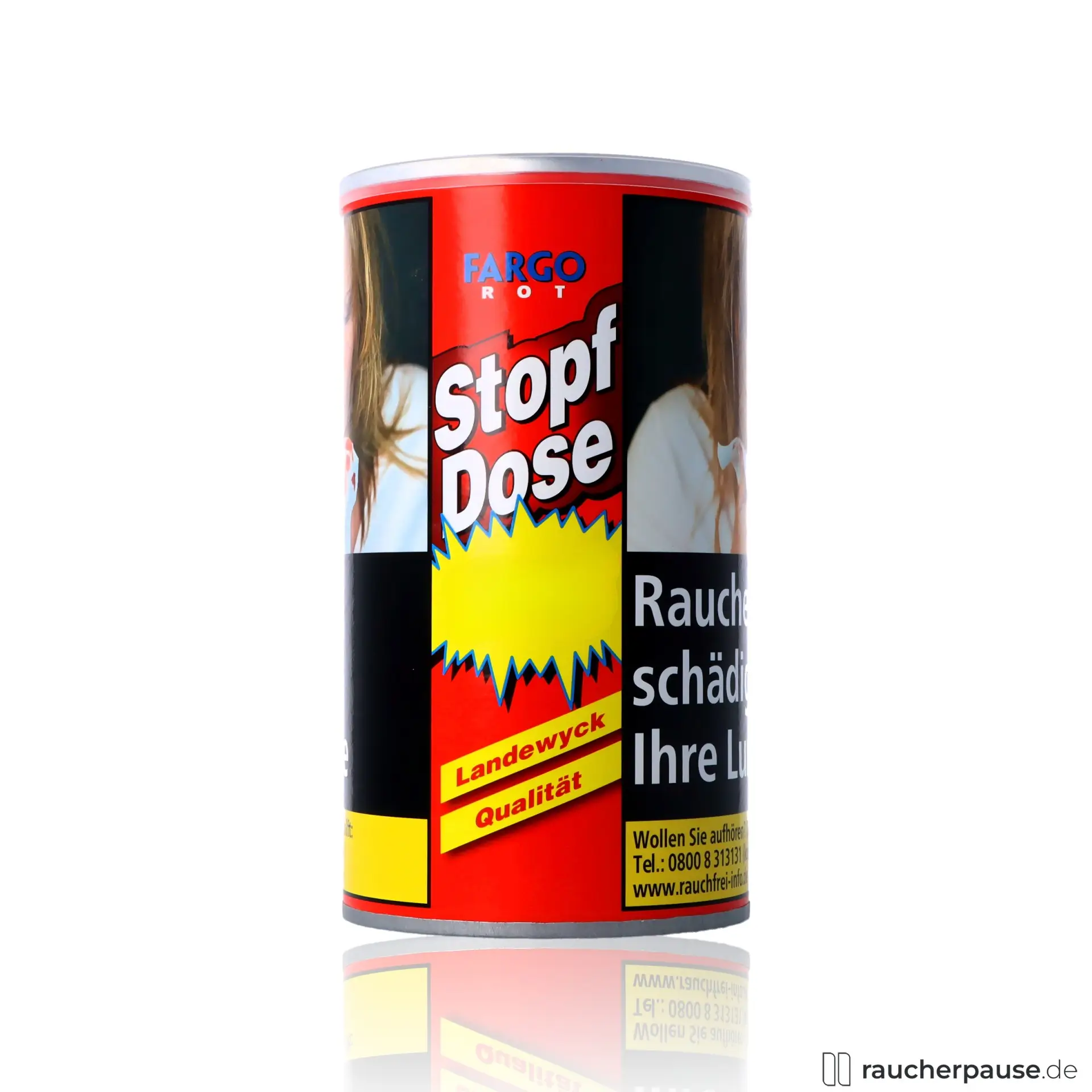 Fargo Rot XXL Stopf-Dose | 122g Feinschnitt | American Blend Tabak