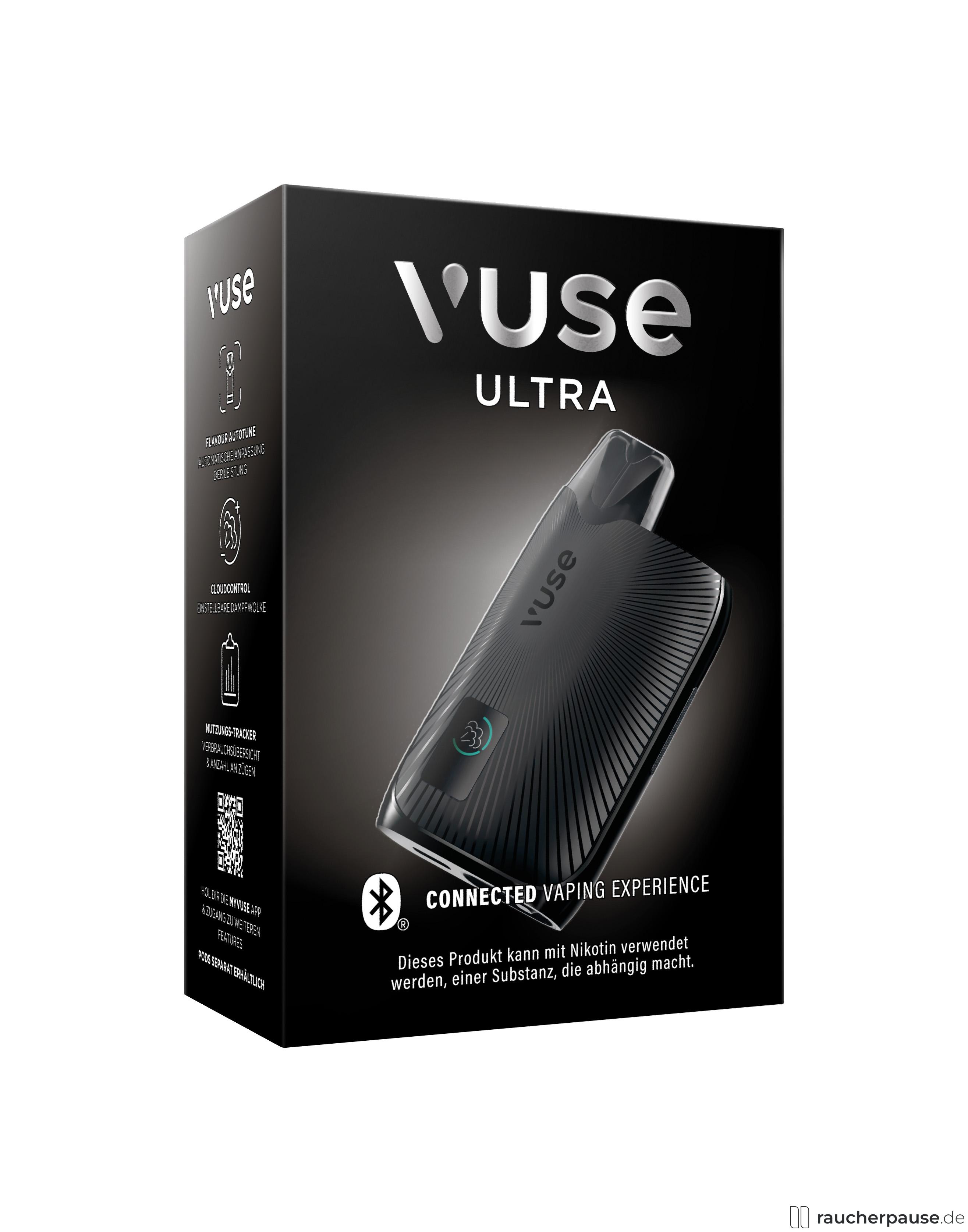 Vuse ULTRA E-Zigarette online kaufen | Charcoal Black Vuse ULTRA E-Zigarette online kaufen | Charcoal Black