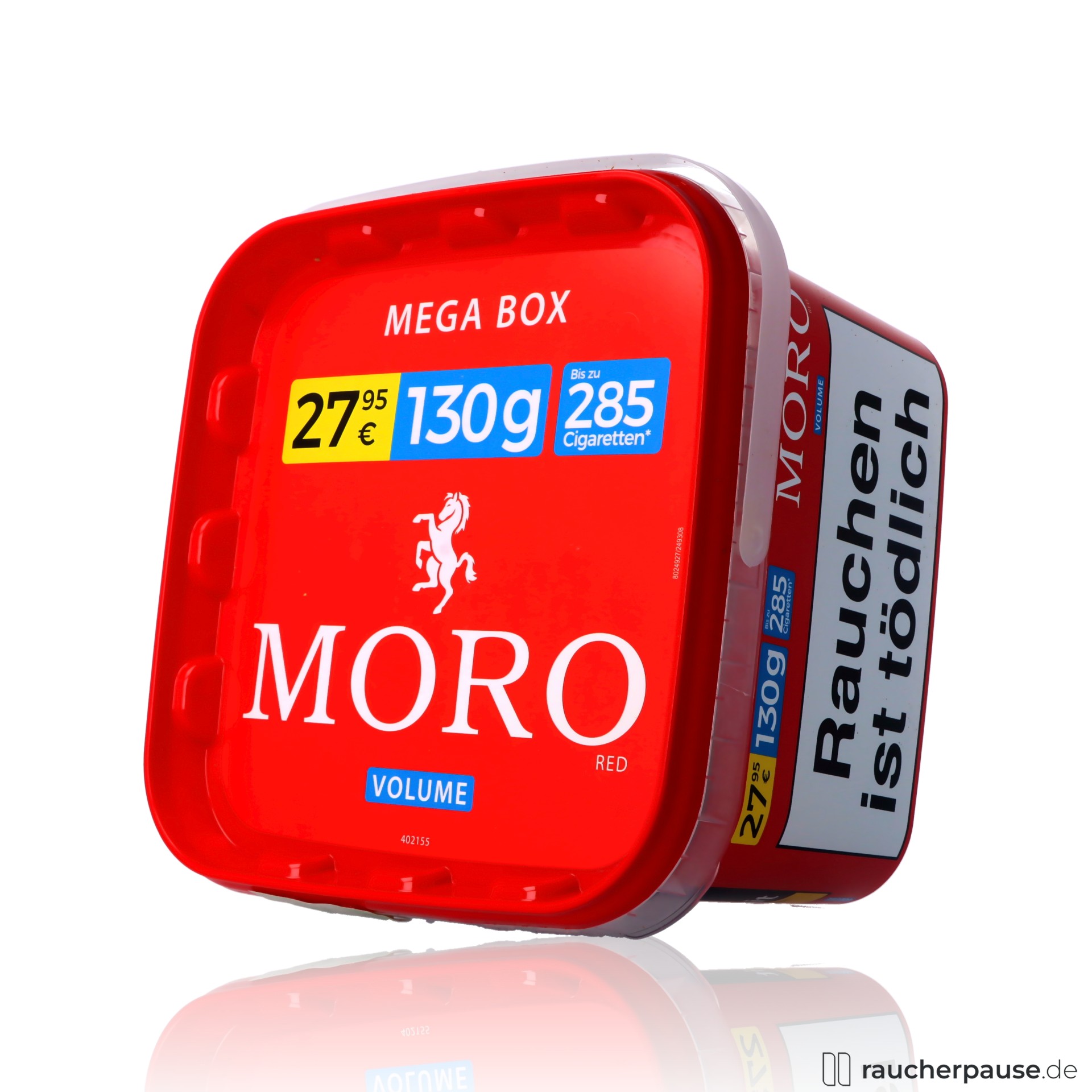 moro rot volumentabak eimer virginia burley mischung , packshot seitlich
