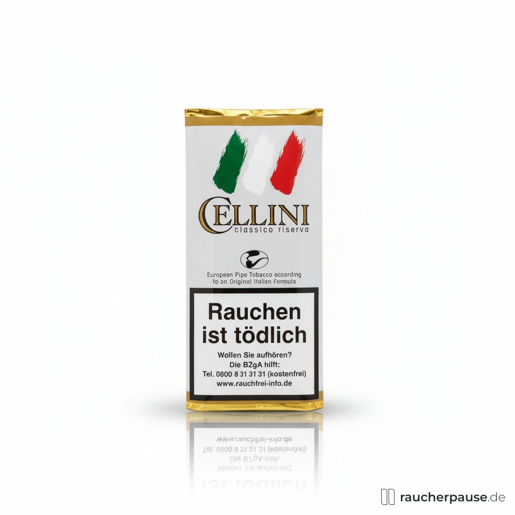 Cellini Classico Pfeifentabak | 50g Pouch | Virginia, Black Cavendish, Burley