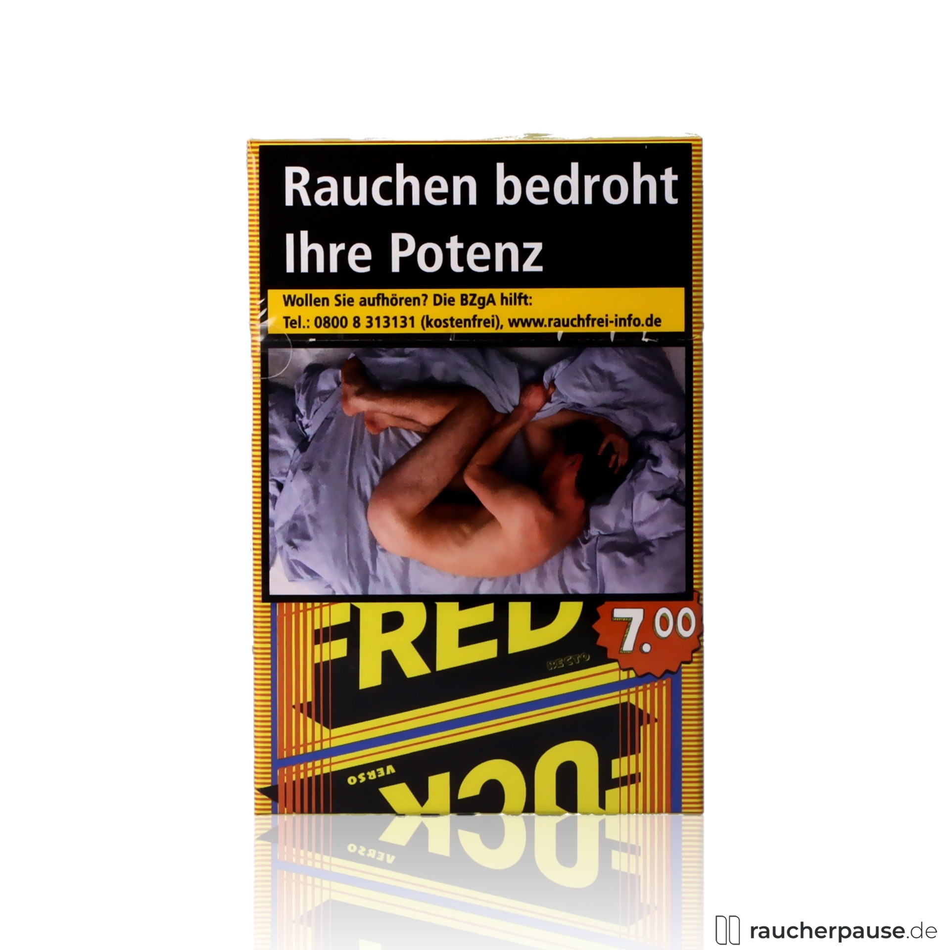 FRED Jaune Original Zigaretten | 20 Stk. pro Packung | Ohne Zusätze