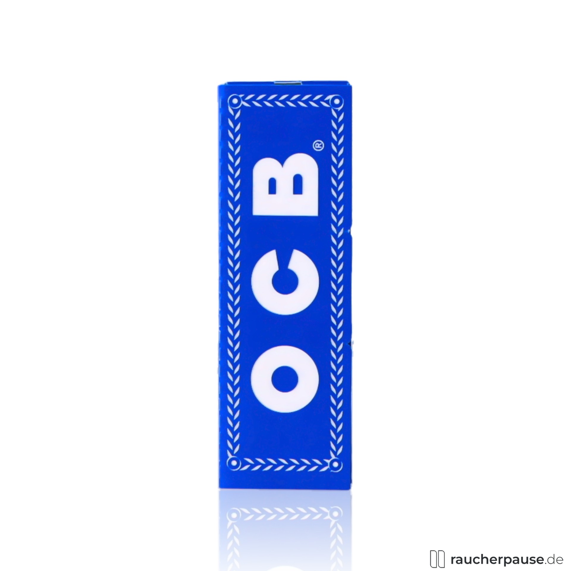 OCB Blau Zigarettenpapier | Reißfest & Geschmacksneutral | 50 Blättchen pro Packung