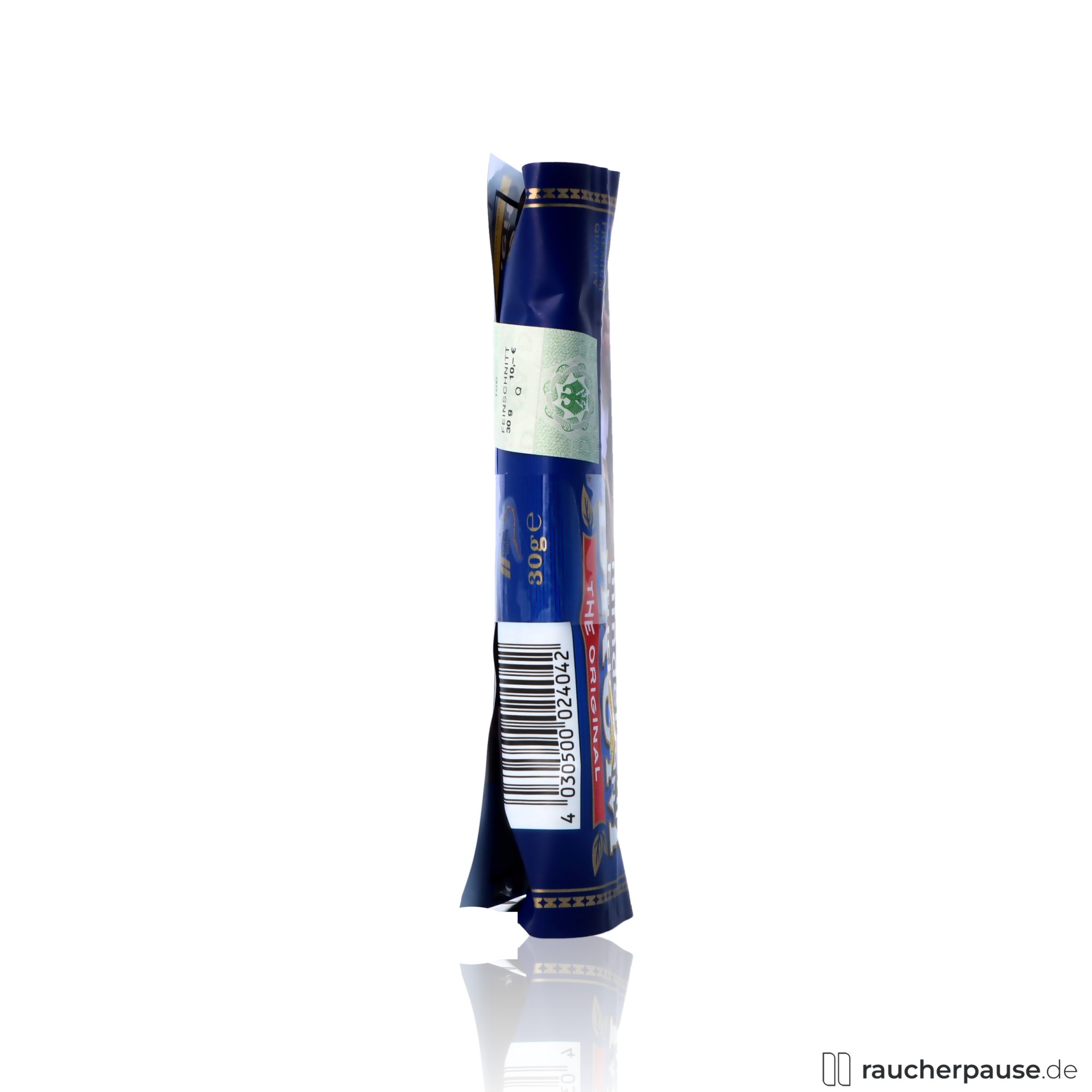 drum original halfzware tabak 30g pouch feinschnitt stark aromatisch , packshot vorderseite
