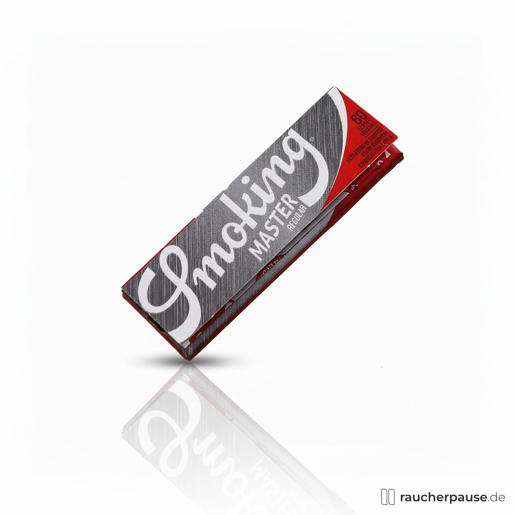 Smoking Regular Master Papers | Extra Dünn & Langsam Brennend | 60 Blättchen, FSC® Zertifiziert