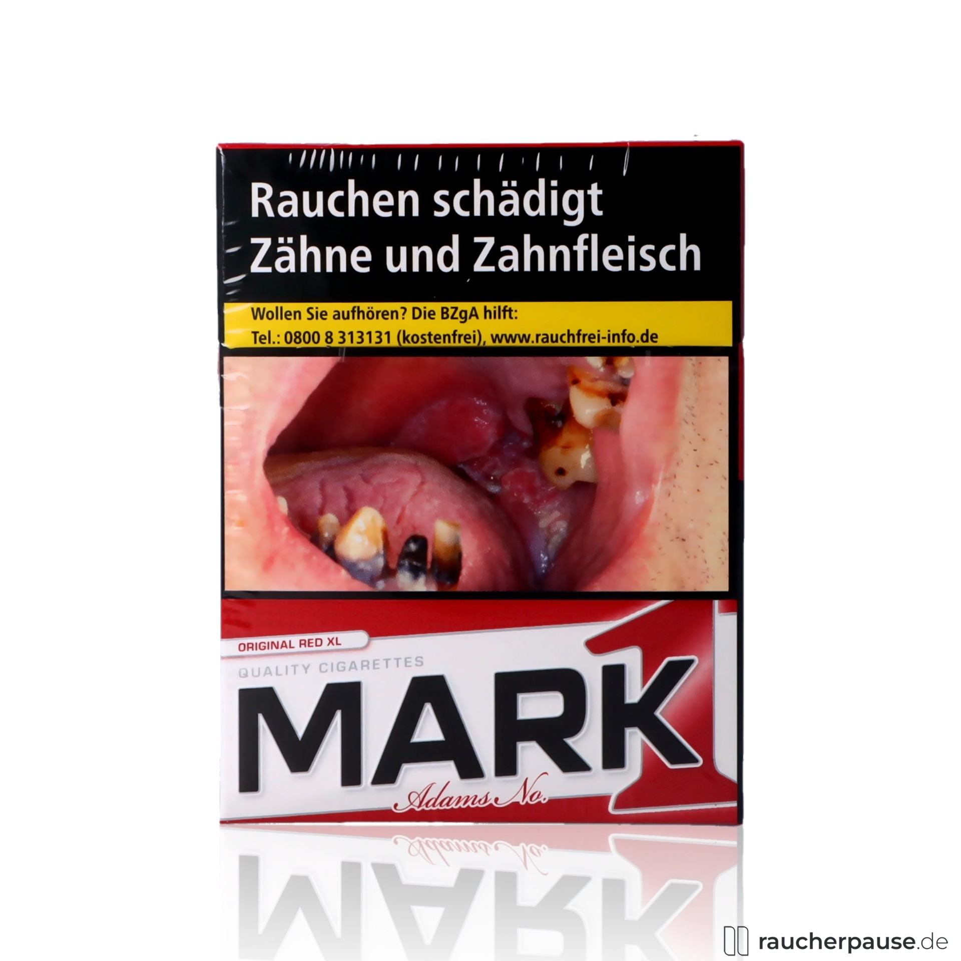 Mark Adams No.1 Red Zigaretten | 25 Stk. pro Packung | Full Flavor, hoher Nikotingehalt